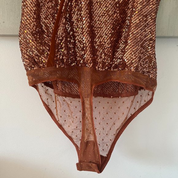 Free People Shimmer & Shine Bodysuit (NWT) - Picture 6 of 16